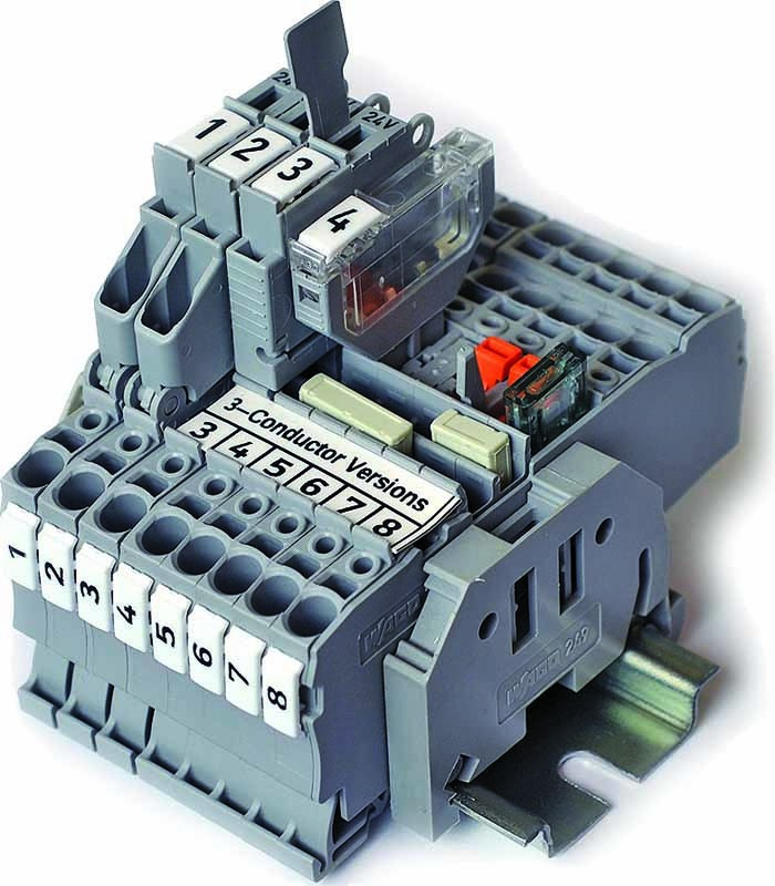 WAGO fuse and disconnect terminal blocks