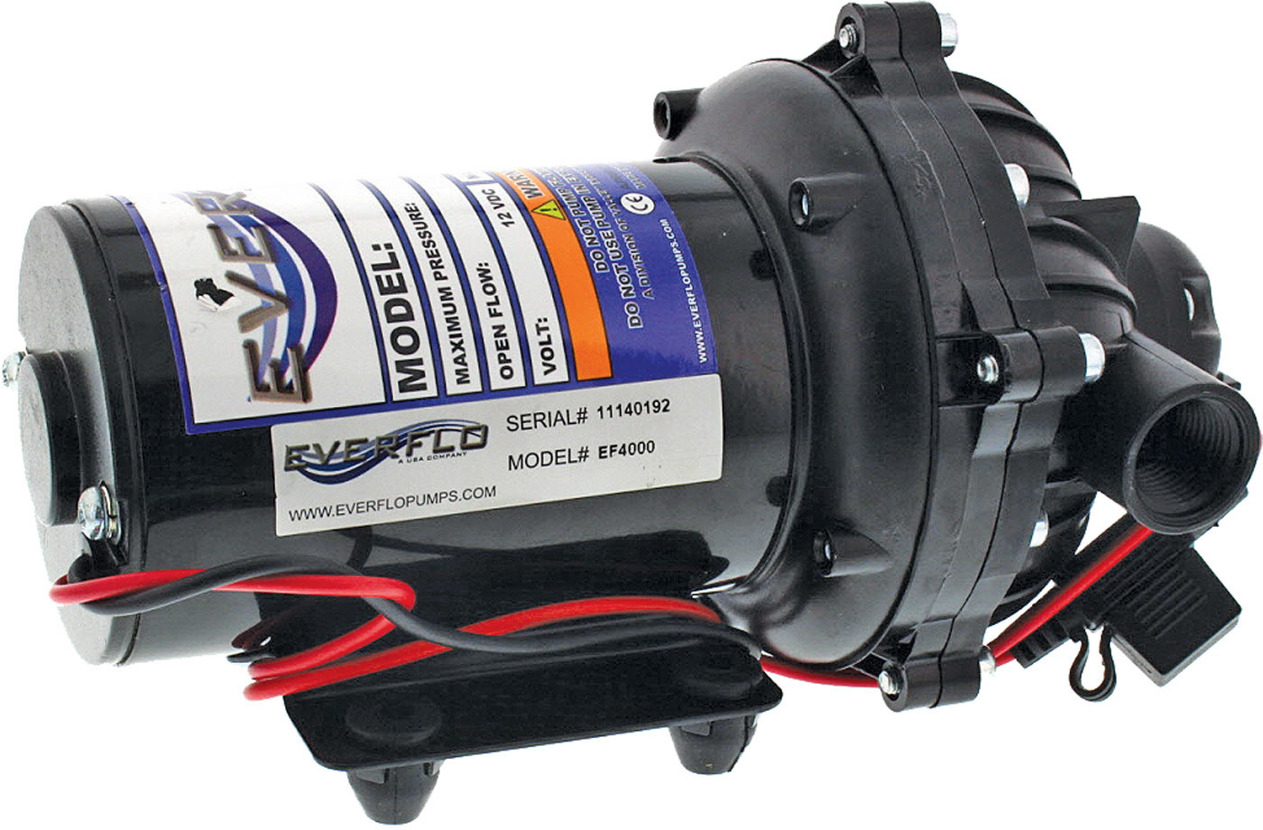 Water Cannon Inc. - MWBE 12-volt fluid transfer pump