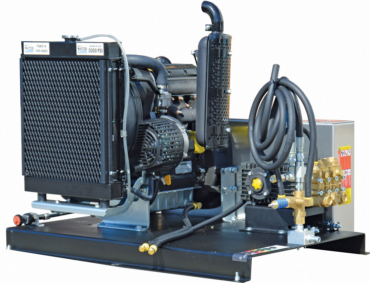 Water Cannon Inc. - MWBE skid-style pressure washer