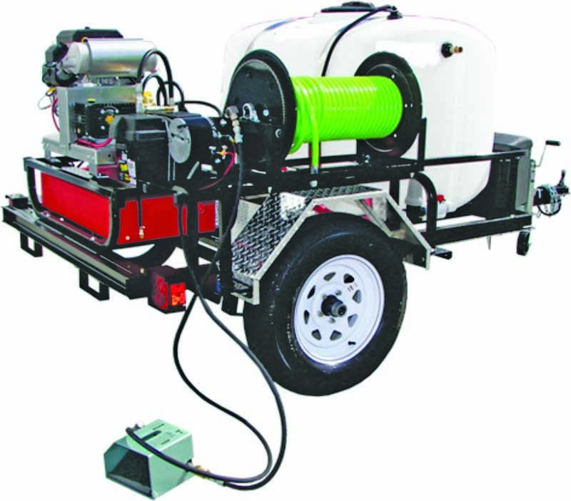 Water Cannon jetter trailer