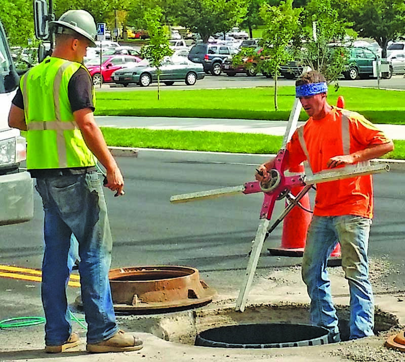 Manhole Rehabilitation - WHIRLYGIG system