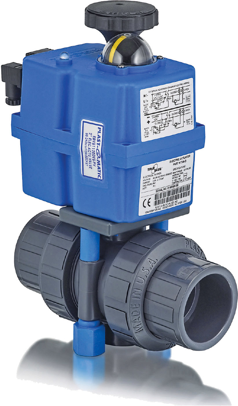 Plast-O-Matic Valves Z-Cut ball valves